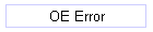 OE Error